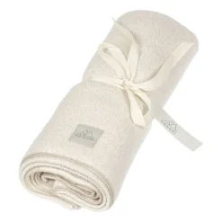 Nanami Knitlook Ledikantdeken - Naturel