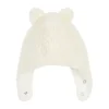 Nanami Mutsje - Ears Cotton Teddy - Naturel - 3-15 mnd