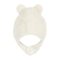 Nanami Mutsje - Ears Cotton Teddy - Naturel - 3-15 mnd