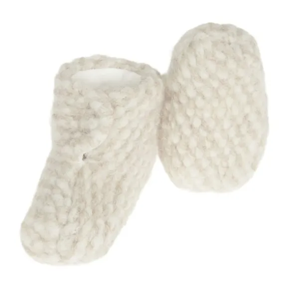 Nanami Newborn Schoentjes – Volume Wool Beige