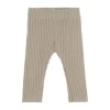 Nanami Rib Broekje - Mt. 62-68 - Beige