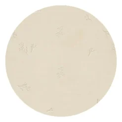 Nanami Speelmat Rond - Dried Flower - Naturel