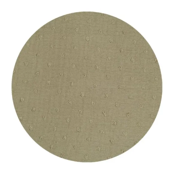 Nanami Swaddle – Woven Dot – Eucalyptus – 100x135 cm