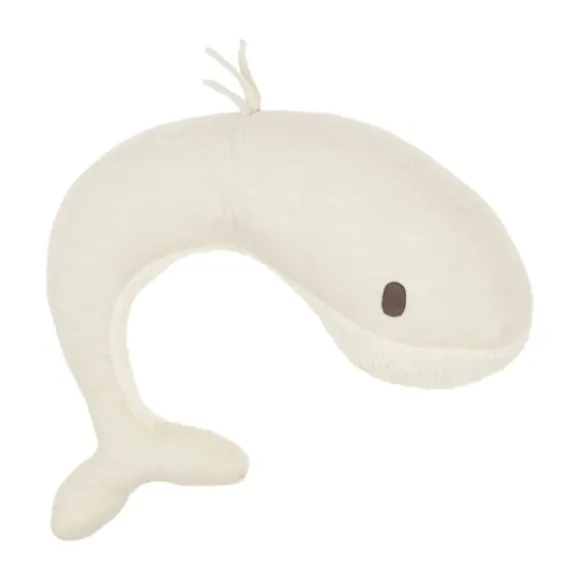 Nanami Voedingskussen Klein - Travel Whale - Cotton/Linen
