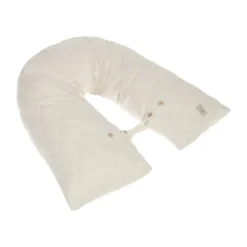Nanami Voedingskussen Multipillow - Wave - Bio Cotton - Off White