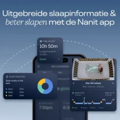 Nanit Pro Camera Babyfoon + Floor Stand + Breathing Band