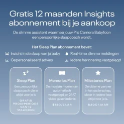 Nanit Pro Camera Babyfoon - Met App + Flex Stand & Breathing Band