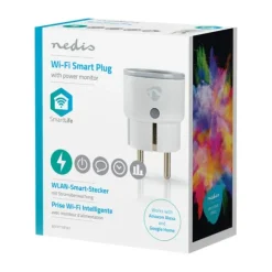 Nedis Wi-Fi Smart Plug Stroommeter Type F