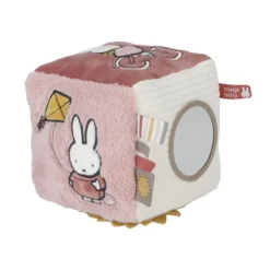 Nijntje Fluffy Activiteitenkubus - Pink