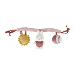 Nijntje Fluffy Wagenspanner - Pink