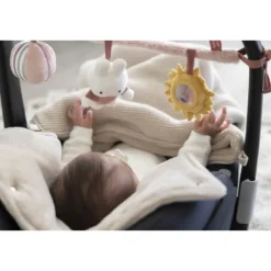 Nijntje Fluffy Wagenspanner - Pink