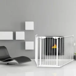 Noma Modular 3-Panelen Hek Wit