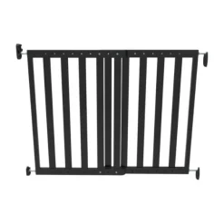 Noma Uitschuifbaar Houten Traphekje Zwart