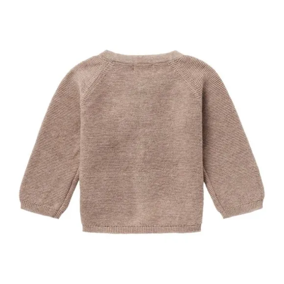 Noppies Naga Knit Vestje Taupe Melange Mt. 56