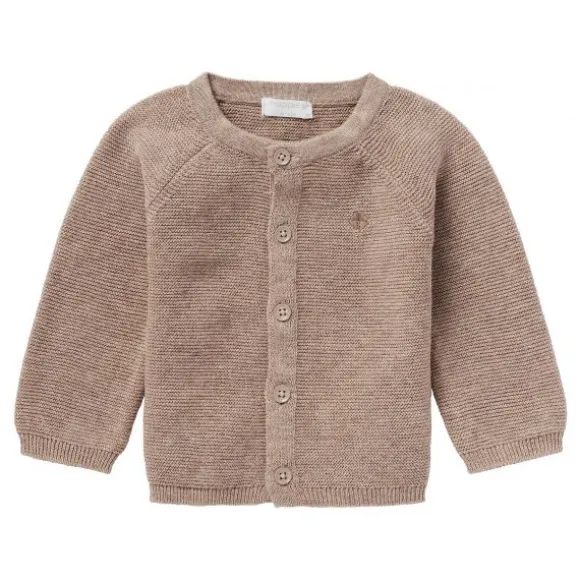 Noppies Naga Knit Vestje Taupe Melange Mt. 56