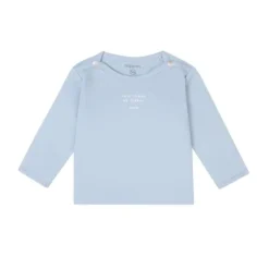 Noppies Neisse Lange Mouwen T-shirt - Blue Fog - Mt. 44