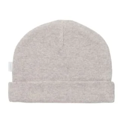 Noppies Nevel Rib Mutsje Cafe Au Lait Melange Prematuur