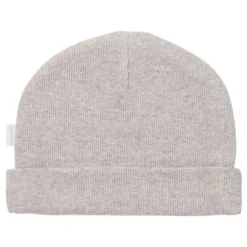 Noppies Nevel Rib Mutsje Cafe Au Lait Melange Prematuur