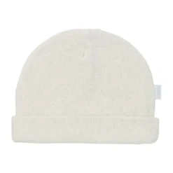 Noppies Nevel Rib Mutsje Cafe Au Lait Melange Prematuur
