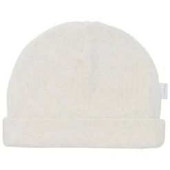 Noppies Nevel Rib Mutsje Cafe Au Lait Melange Prematuur