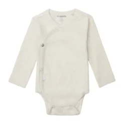 Noppies Nino Romper - Rib - Oatmeal - Mt. 62