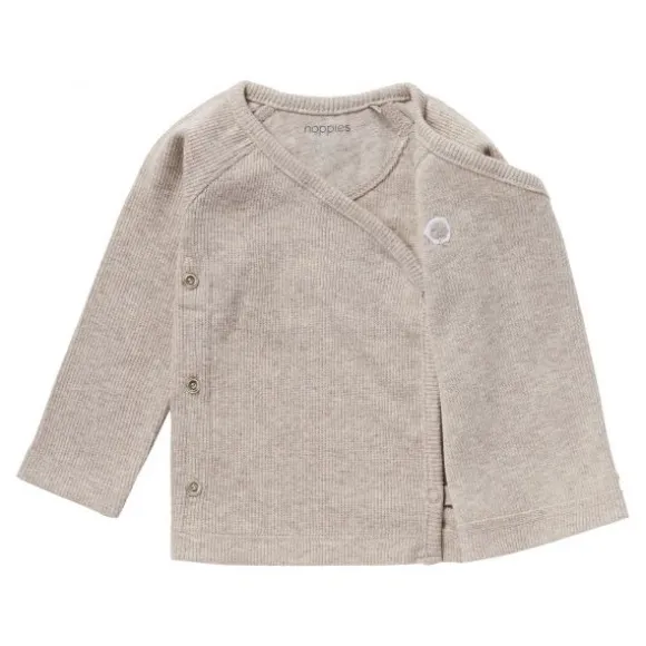 Noppies Rib Nanyuki Shirt Taupe Melange Mt. 50