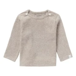 Noppies Rib Natal T-shirt Lange Mouwen Oatmeal Mt. 44