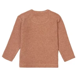 Noppies Rib Natal T-shirt Lange Mouwen Oatmeal Mt. 44