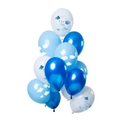 Ootje Kadootje Clouds Ballon Blauw 12 Stuks