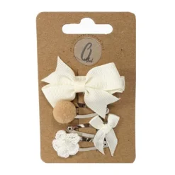 Ootje Kadootje Haarclip Ivory 3 Stuks