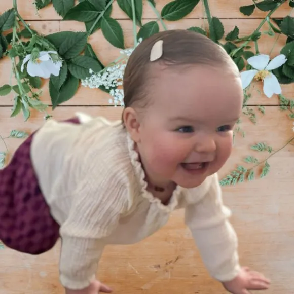 Ootje kadootje Spring Haarclip - Spring Bruin / Print / Goud - 3 Stuks