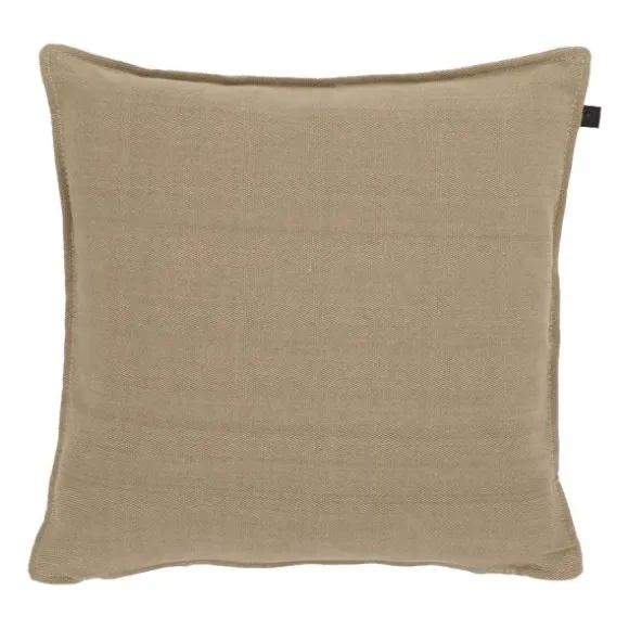 Overseas Canvas Kussen - 45 x 45 cm - Beige