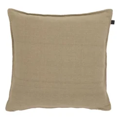 Overseas Canvas Kussen - 60 x 60 cm - Beige