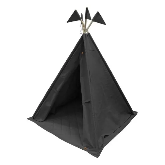 Overseas Canvas With Flags Tipi – Anthracite