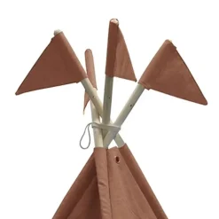 Overseas Canvas With Flags Tipi – Anthracite