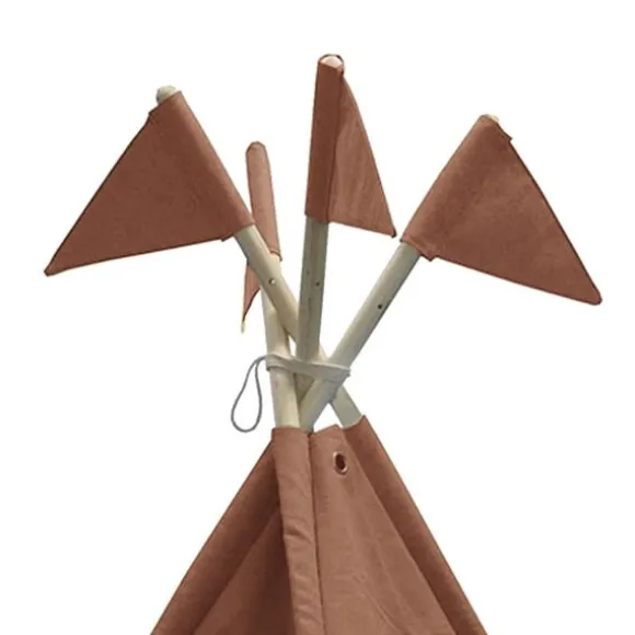 Overseas Canvas With Flags Tipi – Anthracite