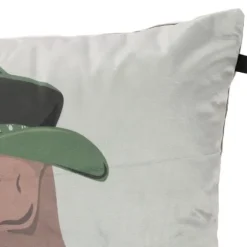 Overseas Kussen Bob - 45x45 cm - Soft Green