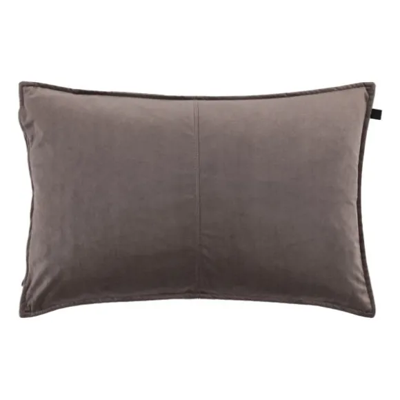 Overseas Middlestitch Kussen – 40 x 60 cm - Velours – Olive