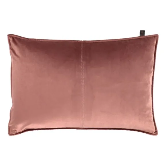 Overseas Middlestitch Kussen – 40 x 60 cm - Velours – Olive