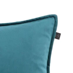 Overseas Middlestitch Kussen – 40 x 60 cm - Velours – Olive