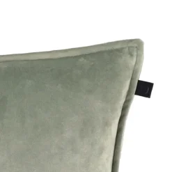 Overseas Middlestitch Kussen - 60 x 60 cm– Velours – Beige