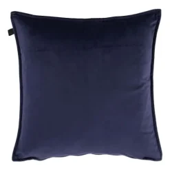 Overseas Middlestitch Kussen - 60 x 60 cm– Velours – Beige