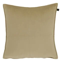 Overseas Middlestitch Kussen- 45 x 45 cm - Velours – Off White