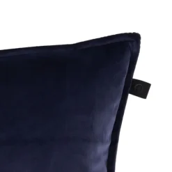 Overseas Middlestitch Kussen- 45 x 45 cm - Velours – Off White