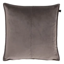 Overseas Middlestitch Kussen- 45 x 45 cm - Velours – Off White