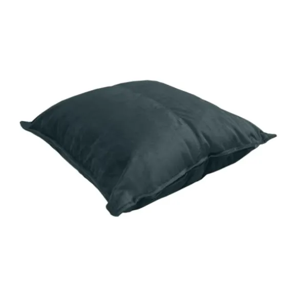 Overseas Middlestitch Velours Kussen Olive 45 x 45 cm