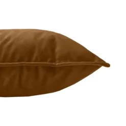 Overseas Middlestitch Velours Kussen Olive 45 x 45 cm