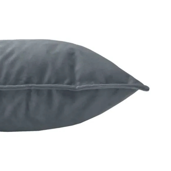 Overseas Middlestitch Velours Kussen Olive 45 x 45 cm