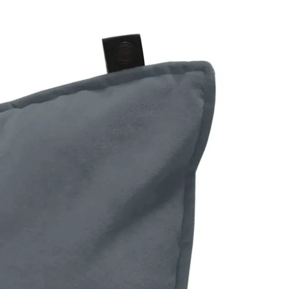 Overseas Middlestitch Velours Kussen Olive 45 x 45 cm