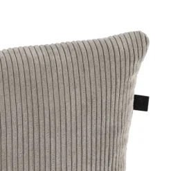 Overseas Rib Kussen - 45 x 45 cm - Smoke